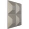 Ekena Millwork 11 7/8in. W x 11 7/8in. H Swindon EnduraWall Decorative 3D Wall Panel Covers 0.98 Sq. Ft. WP12X12SWBAL - alternate 2